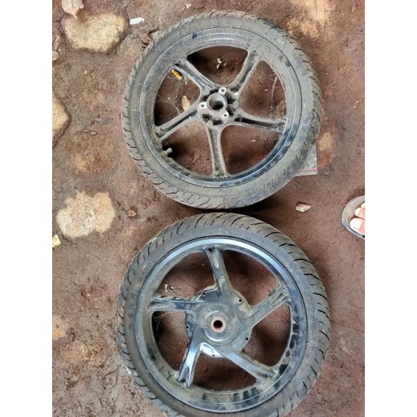 Velg Batang Ori Mio M3 Depan & Belakang+Ban