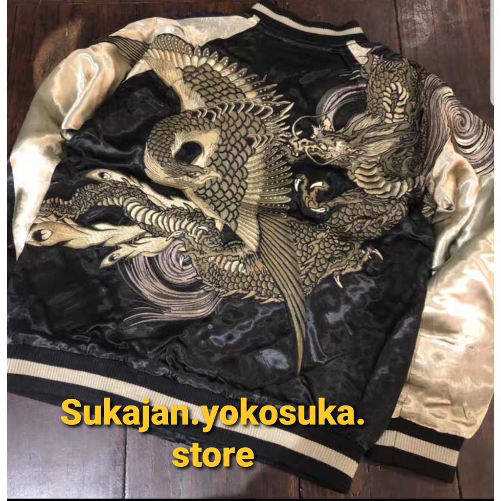 Sukajan Yokosuka longfeng Japanese style jacket