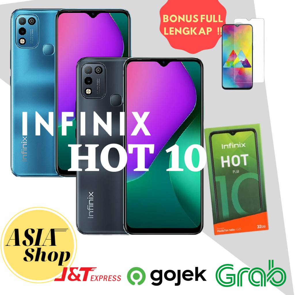 Infinix Hot 10 Play 2/32 GB - New Resmi