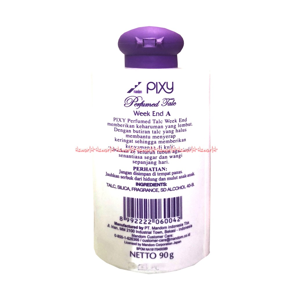 Pixy Perfumed Tale 90gr Week End Bedak Tabur Pixi Ungu 90gr Pixy Perfume Tale Weekend Powder Pixsi