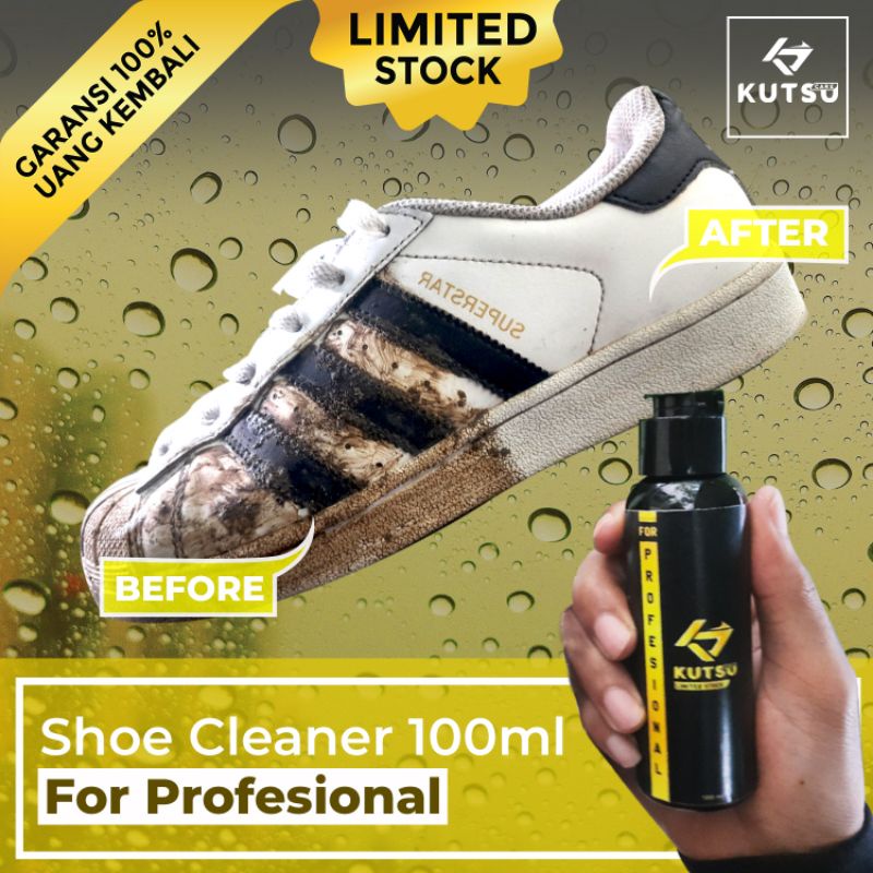 Shoe cleaner sabun cuci pembersih sepatu kotor by kutsu.