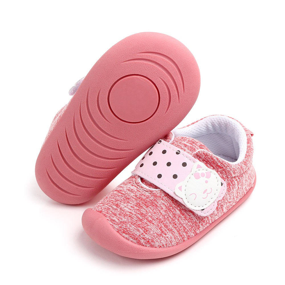 Sepatu Flat Anak Perempuan Import - Sepatu Toddler Pink W099