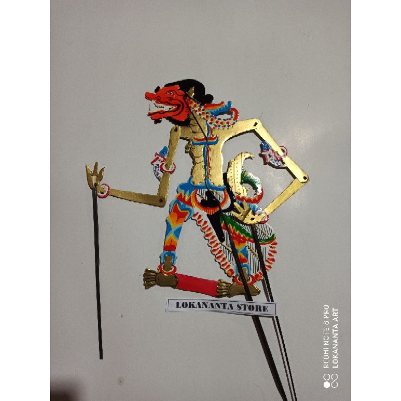 (BAYAR DITEMPAT) Wayang Kulit Kertas Mainan Cakil