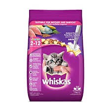 MAKANAN KUCING WHISKAS JUNIOR MACKEREL 1.1KG