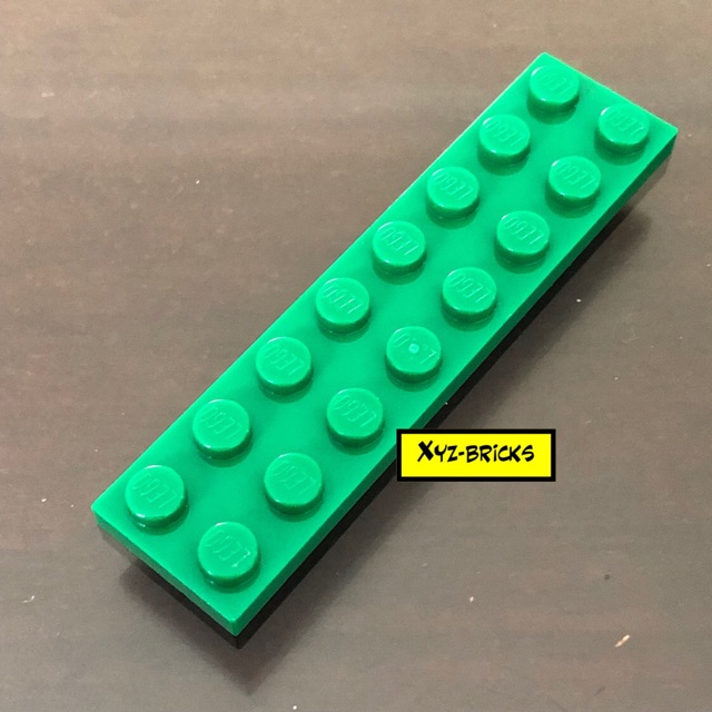 LEGO PARTS 303428 - Plate 2x8 Dark Green