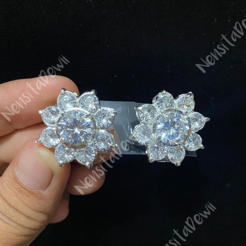 Anting / Giwang Pengantin Premium - Batu Tanam