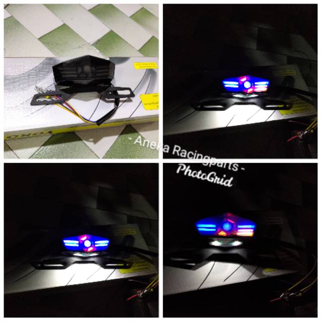 Lampu stop variasi rx king cb byson vixion tiger dan custom lain / stoplamp iron man