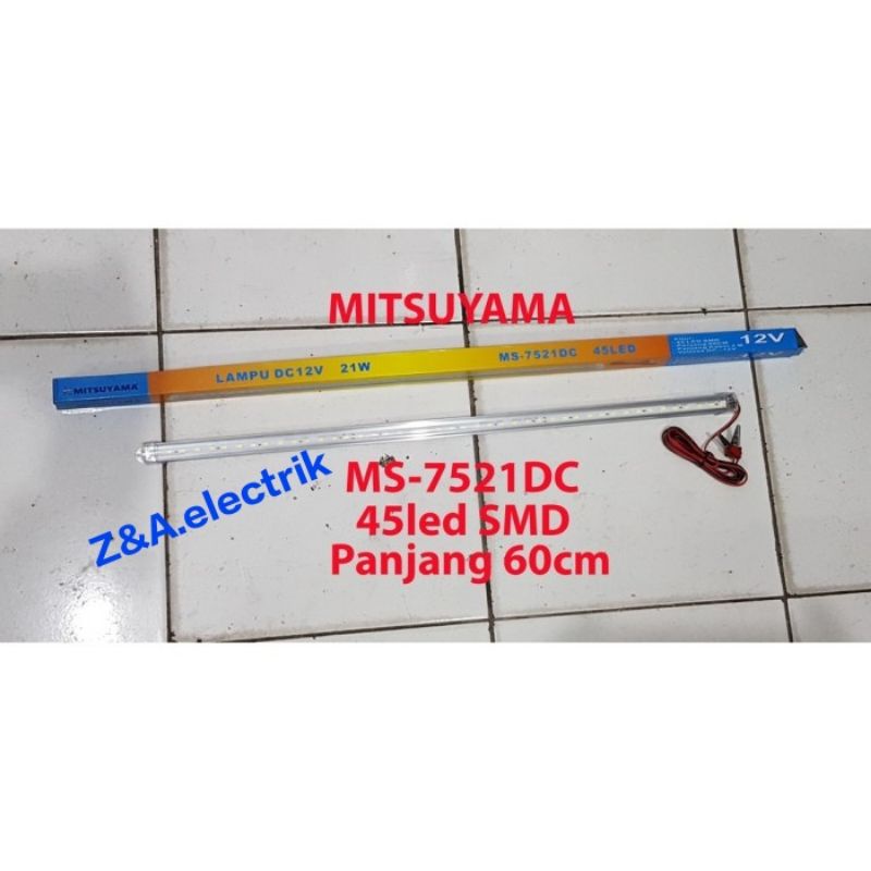 Lampu Neon LED MS-7521DC / 12V / 21W / panjang 2 meter MITSUYAMA