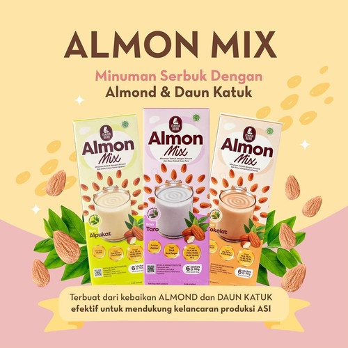 Pelancar Asi / ASI Booster MAMA BEAR Almon Mix / Zoya Mix / Susu / Daun Katuk