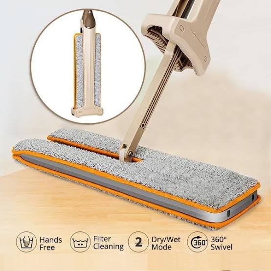 CUCI GUDANG Alat Pel Lantai 2 Sisi Ultra Mop Cleanze Ultra Mop Double Sided Alat Pel Lantai Ultra Mop Twister - Pel Lantai Praktis Peras Otomatis THEGREAT88