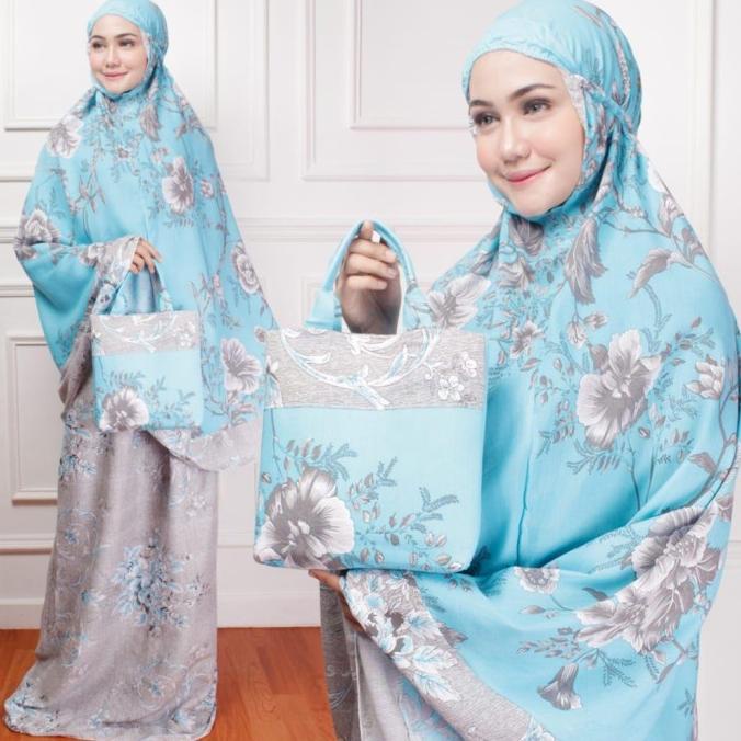 DIONISIA Shaby Mukena Dewasa Katun Jepang Dewasa Jumbo