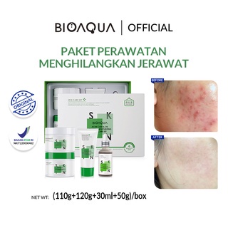 BIOAQUA Acne Care & Oil Control Moisturizing Skin Care Set | FREE FACE WASH