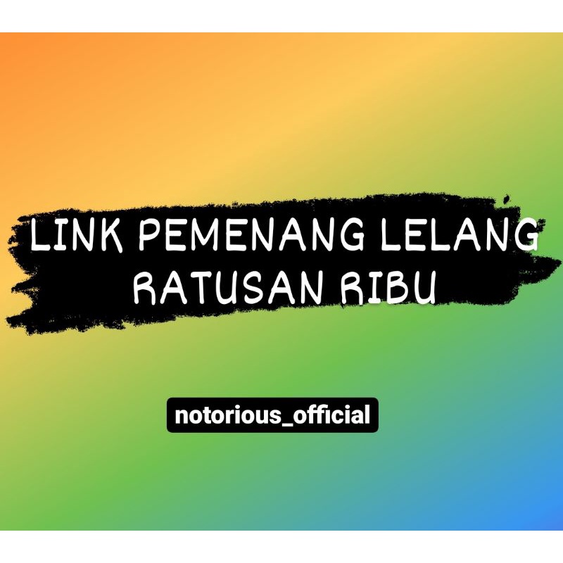 LINK PEMENANG LELANG SHOPEE LIVE