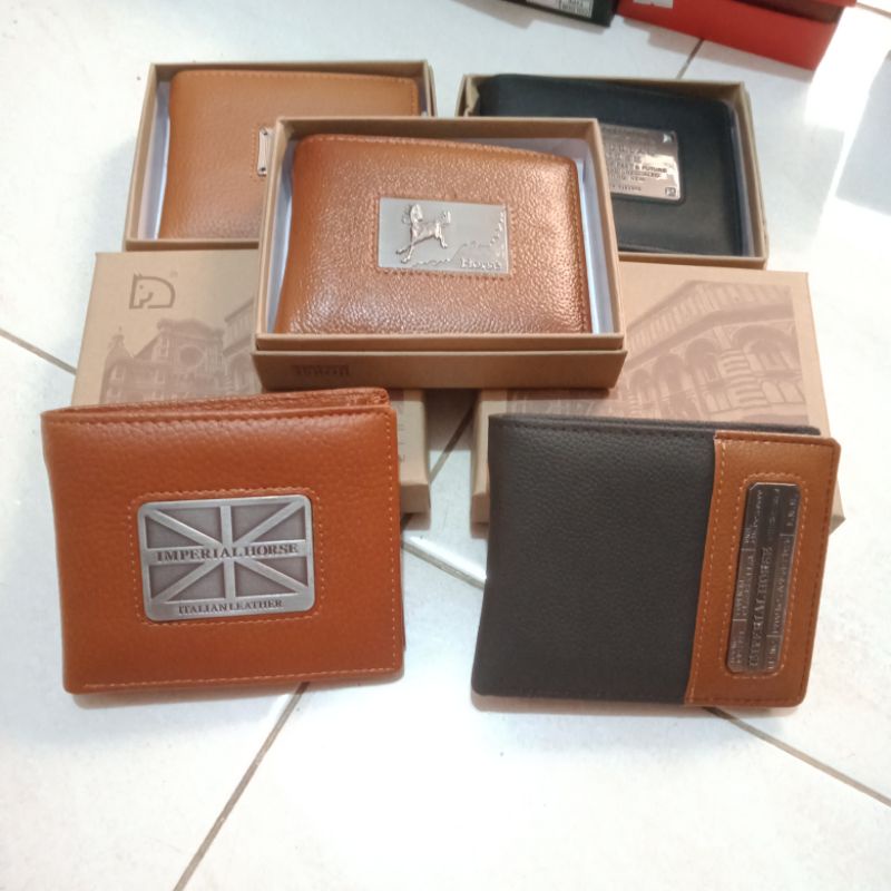 DOMPET KULIT IMPERIAL HORSE TERBARU - DOMPET KULIT PRIA - FASHION PRIA - BISA COD - GRATIS ONGKIR