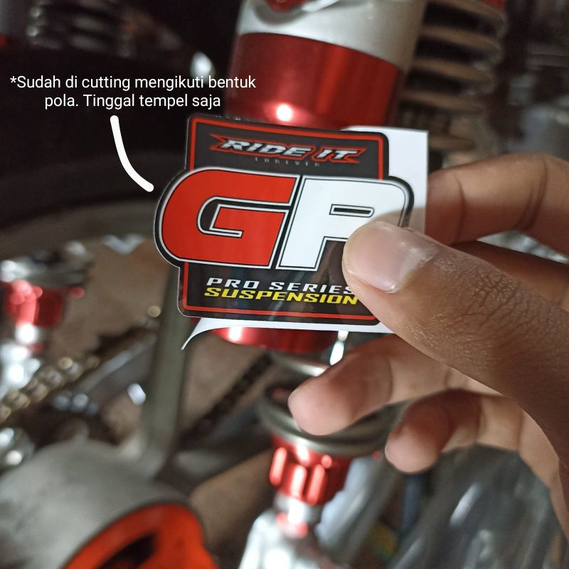 Stiker Ride It, Stiker tabung skok belakang