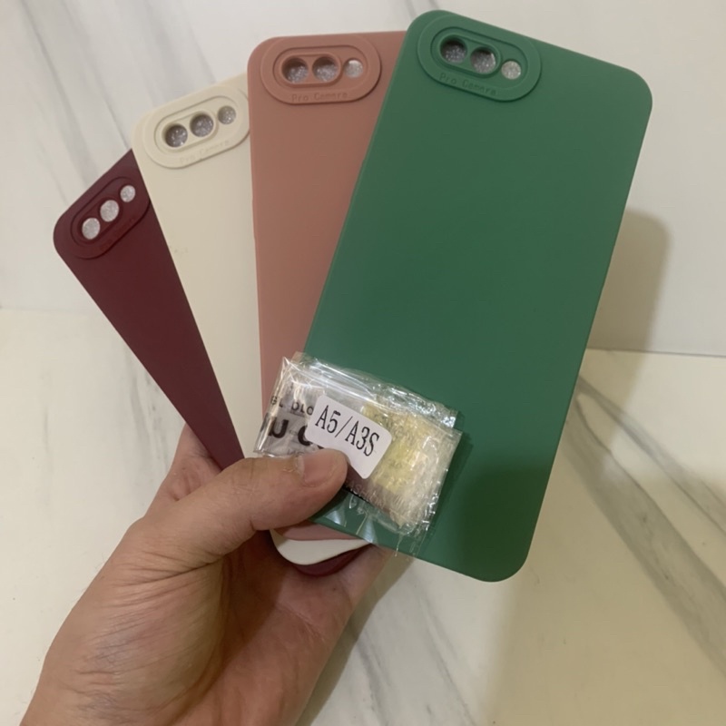 Case Oppo A3S - Sofcase Luxury Procamera Matte - UA