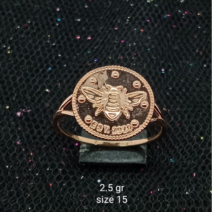 Cincin Emas 17K - 2.5 gr Kadar 750 - 646