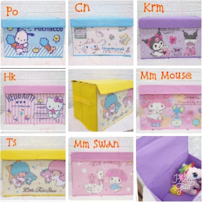 

AKSESORIS PERNIKAHAN BOX LIPAT L POCHACHO KORUMI CINAMOROLL LITTLE TWIN STARS HELLO KITTY PERLENGKAPAN PESTA CRAFT