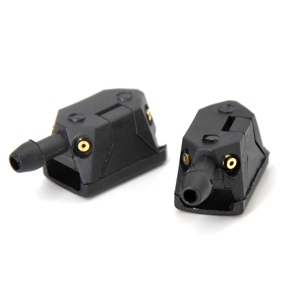 2pcs Nozzle Jet Spray Wiper Kaca Depan Mobil Universal Untuk Lengan Jet Spray 8mm 9mm