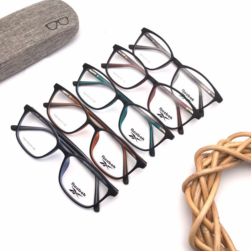 Frame kacamata KKC pria wanita kotak branded 3328