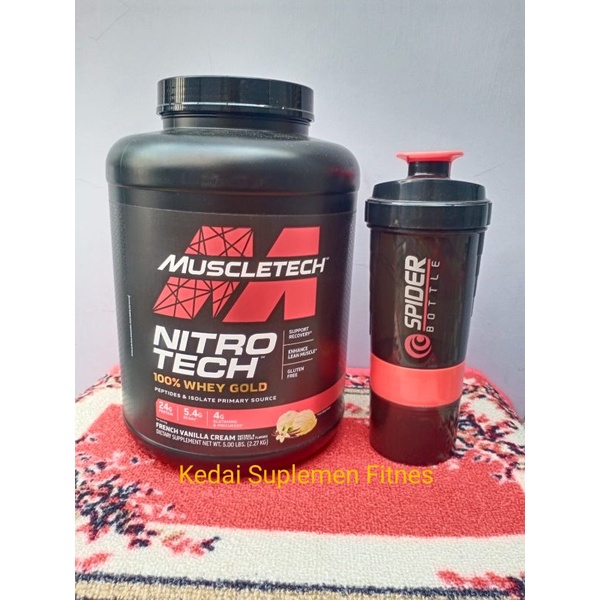 Muscletech Nitro Tech Whey Gold 5Lbs