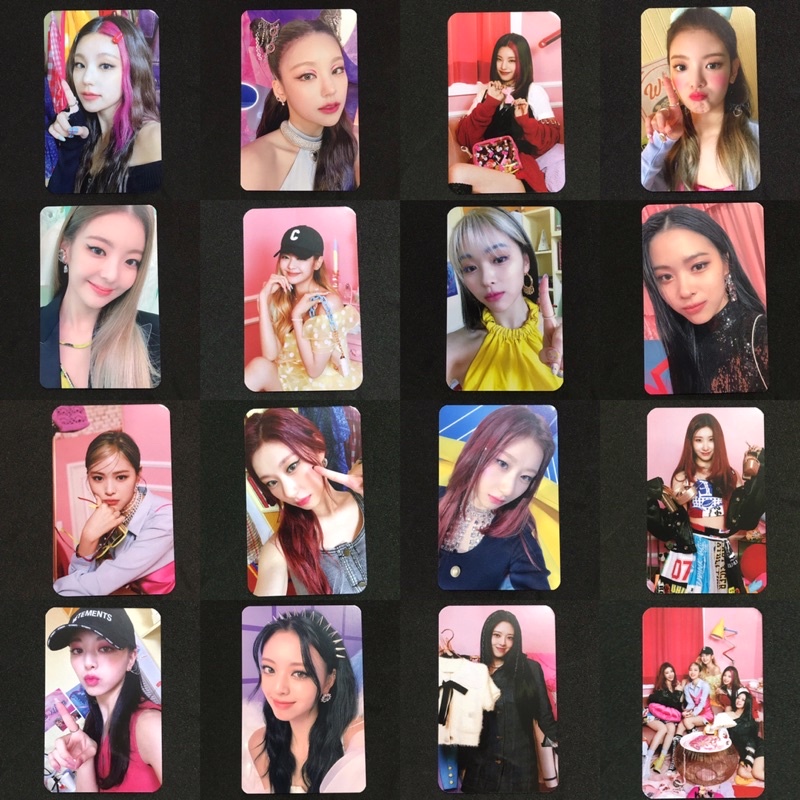 ITZY - Crazy In Love - Yeji Lia Ryujin Chaeryeong Yuna Mecimashop Photocard Benefit Mecima POB