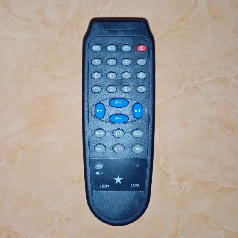 remote TV Tabung Multimax, tv votre, tv Aoyama, tv devatec dll