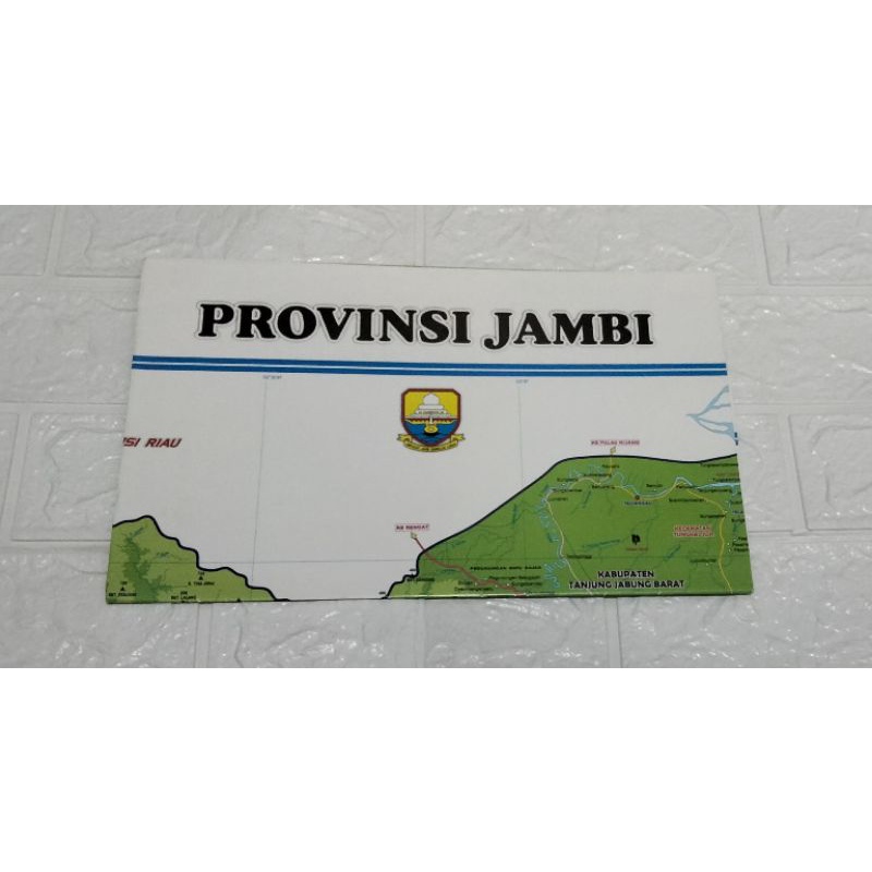 Jual Peta Provinsi Jambi Lipat Shopee Indonesia