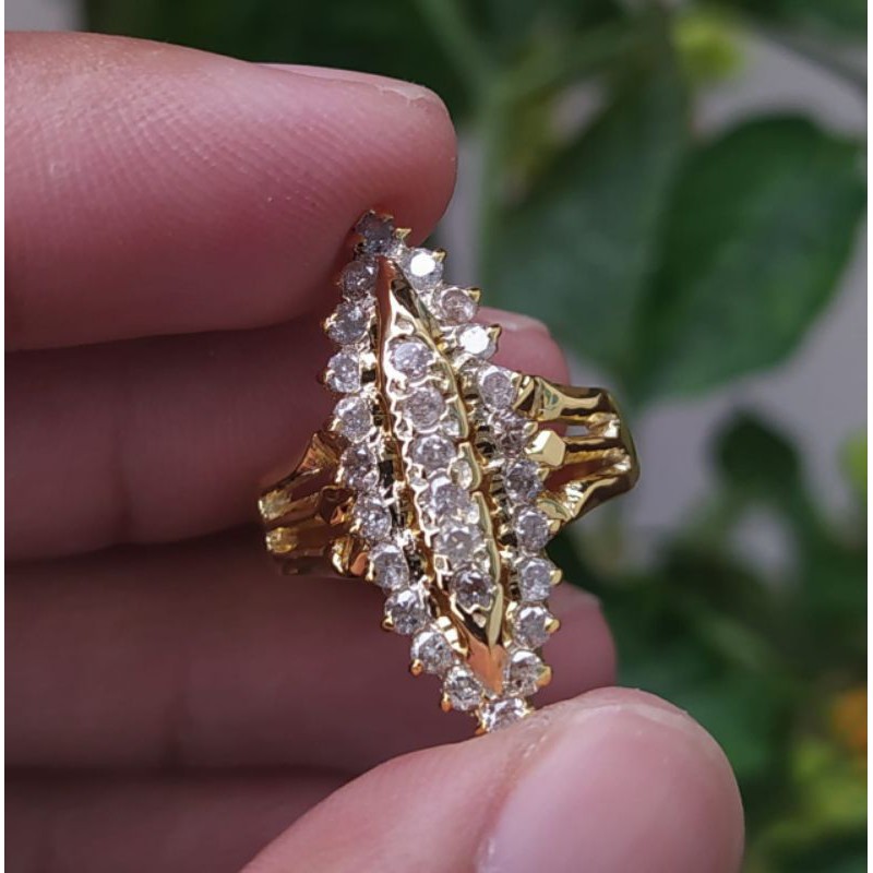 cincin emas berlian banjar
