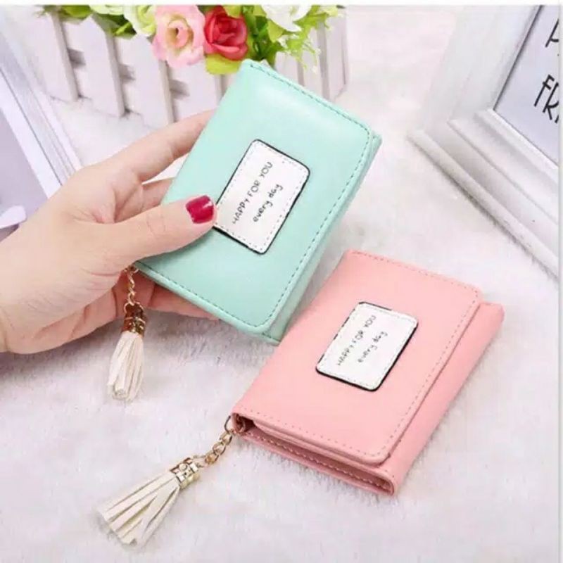 Arifirn - Dompet Tasel Dompet Lipat Wanita Murah