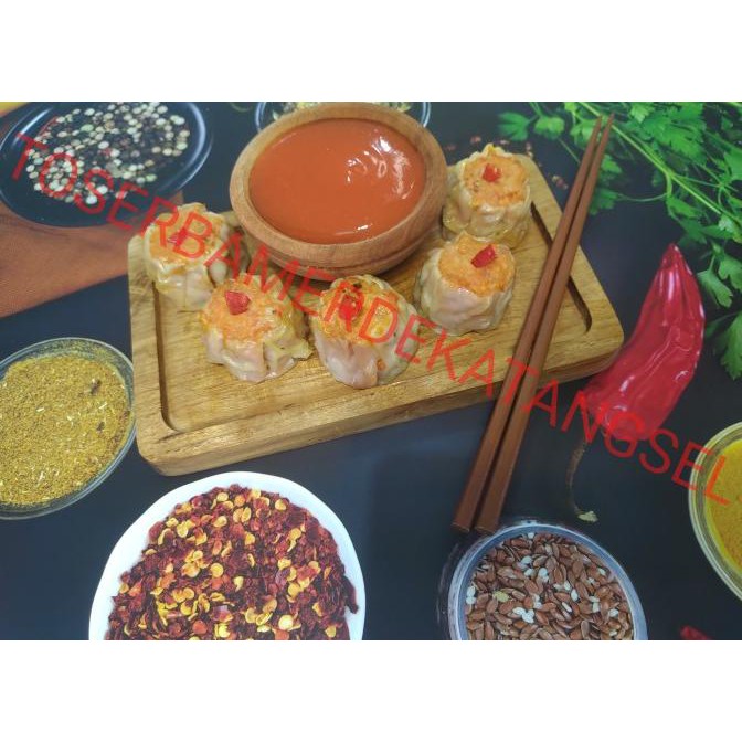 

(BISA COD) Dimsum mercon ayam siomay frozen food halal homemade viral NEW Kode 927