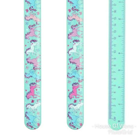 

♦ SMIGGLE HITS RULER SLAPBAND - PENGGARIS SMIGGLE - Unicorn ♜