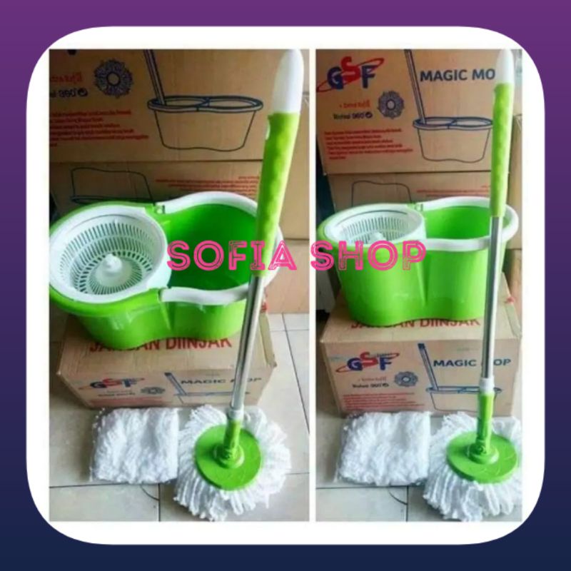 Magic mop gsf / pel pelan multifungsi