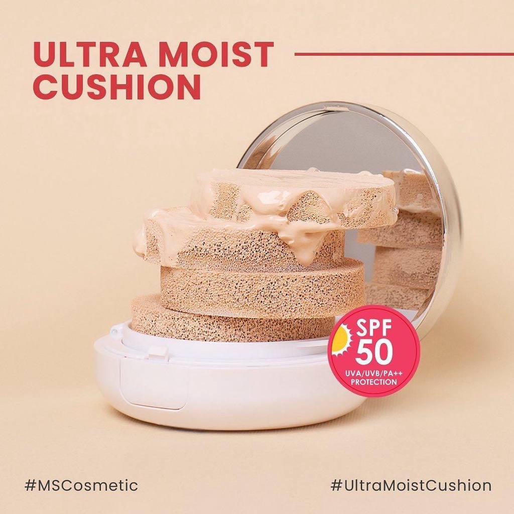(FREE GIFT) ULTRA MOIST CUSHION /BB CREAM / CC CREAM / MS GLOW ORIGINAL PERBAUNGAN