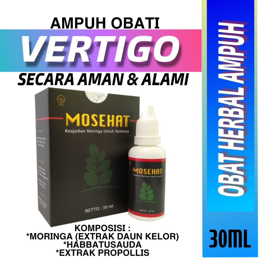 Obat Vertigo Herbal Mosehat Jamu Tetes Ber BPOM BISA BAYAR DI TEMPAT ...