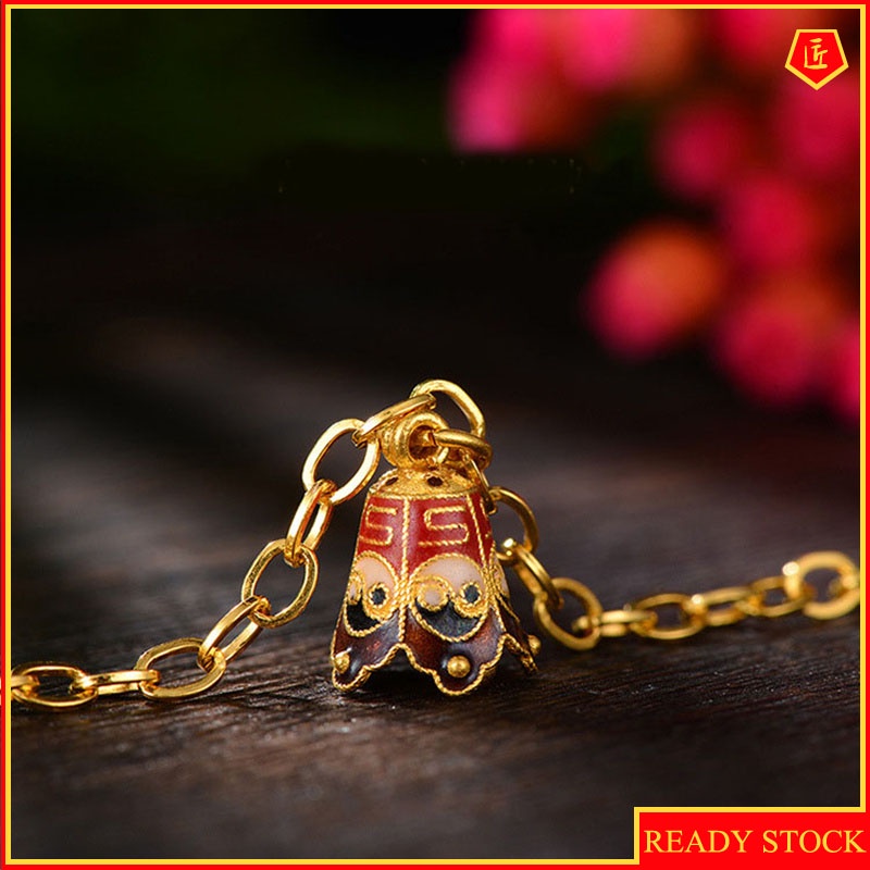 [Ready Stock]Eight-Diagram-Shaped Appetizer Ancient Clock Bracelet Personalized Safe Lucky Beads