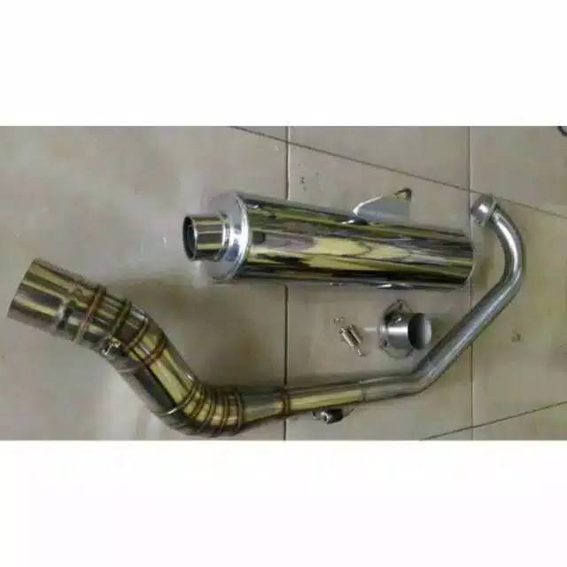 Knalpot satria fu ORIGINAL CKD THAILAND VIXION TIGER GL MP MX VERSA BYSON CB SCORPIO CBR DLL