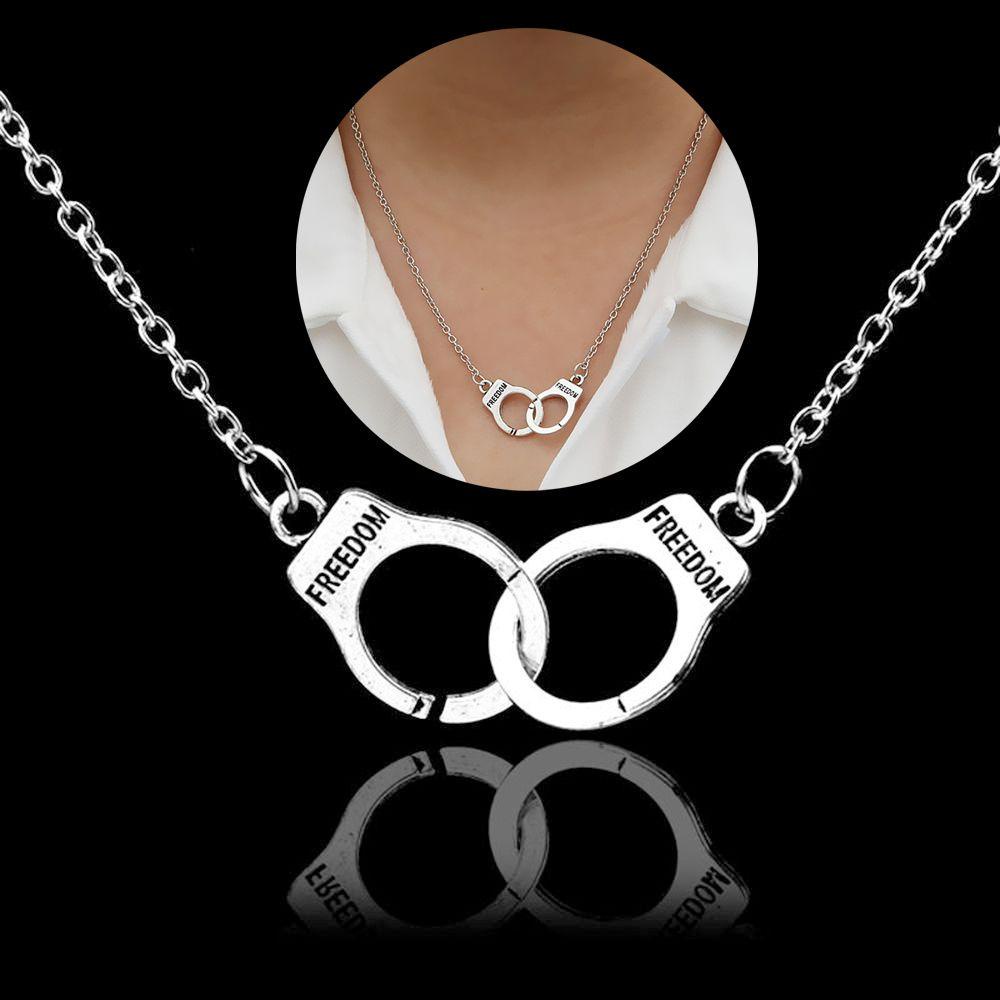 R-bunga Liontin Kalung Baru Wanita Hadiah Hari Valentine Freedom