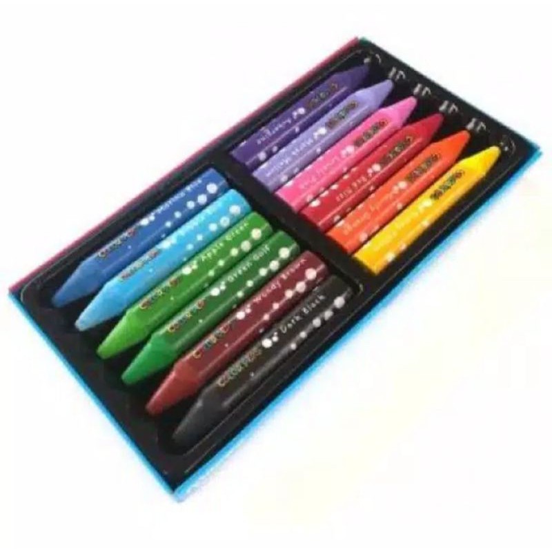

Maped Crayon isi 12 dan Spidol Warna isi 12