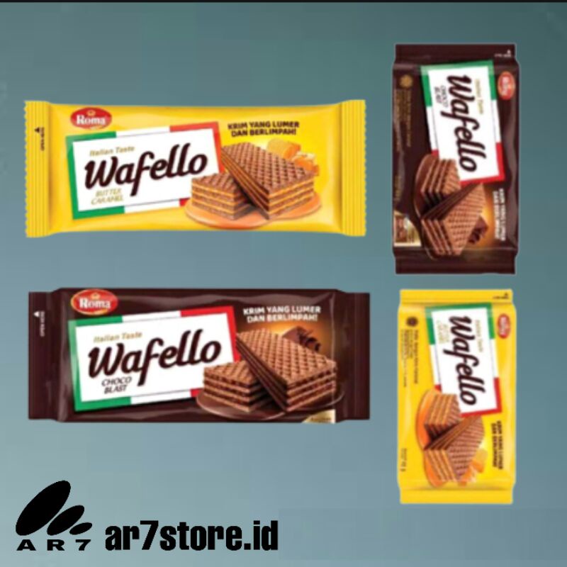 

WAFELLO Choco Blast/Butter Caramel 1 Pack isi 10pcs