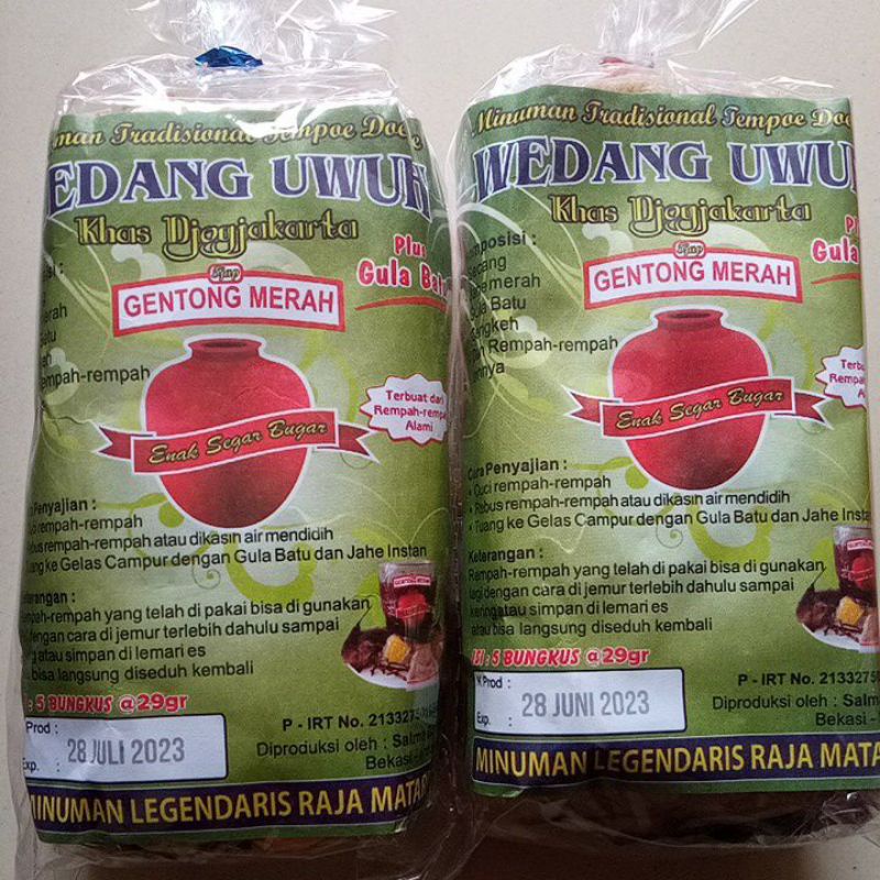 

WEDANG UWUH menjaga kesehatan daya tahan kebugaran tubuh stamina vitalitas