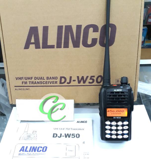 HT ALINCO DJ W50 MURAH HT ALINCO DJ-W50 DUALBAND PENGGANTI ALINCO DJ W500 DUALBAND ALINCO W50