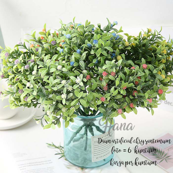 daun artificial/rumput plastik hias sintetis ilalang/rumput artificial