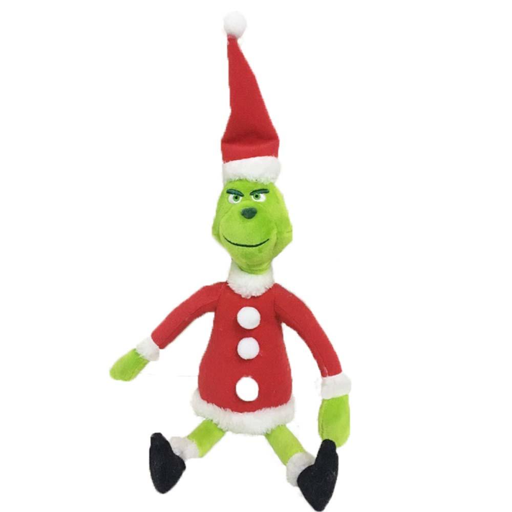 Lanfy Boneka Kartun Anime How Grinch Stole Bahan Plush Untuk Hadiah Natal Anak