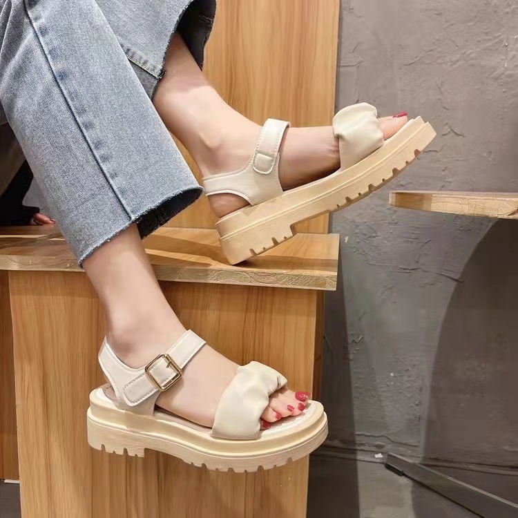 aid 0291 sandal wanita import fashion sandal slip-on wanita cantik dan terkiniian terpopular best seller