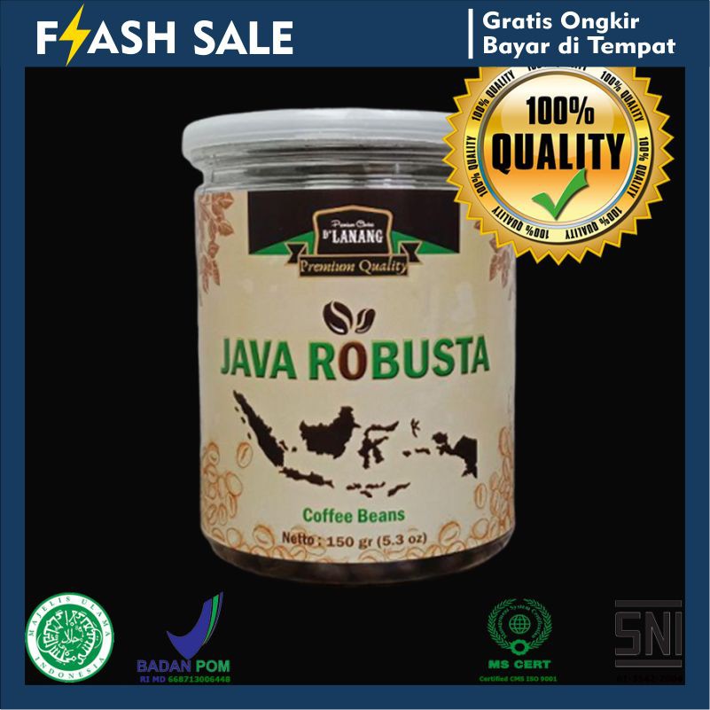 

DAVEGA - BEST SELLER Coffee Beans Robusta De Lanang ISO 9001