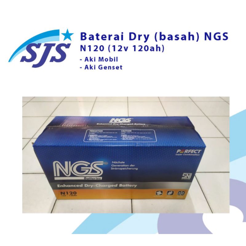 Aki NGS N120 basah non air zuur 12v 120ah