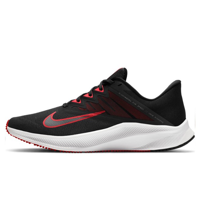 nike quest red and black