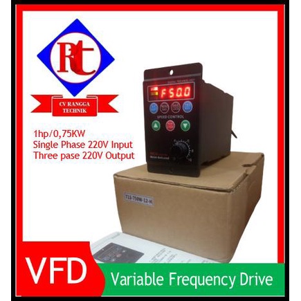 Fvd Inverter 1Hp Input 1 Phase Output 3Phase