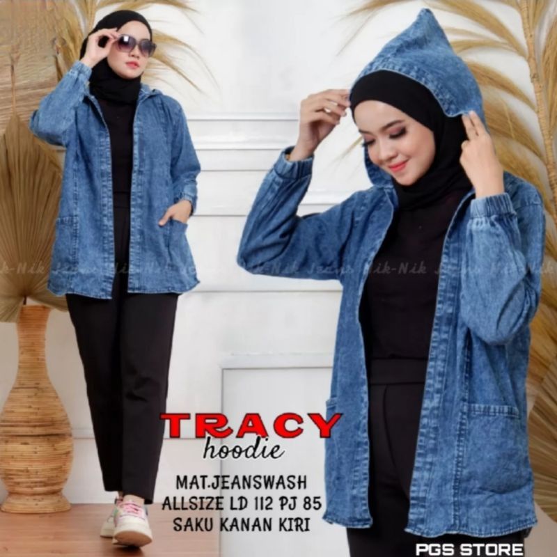 Cardigan Wanita Terbaru | Outer Jeans Kasual Kekinian